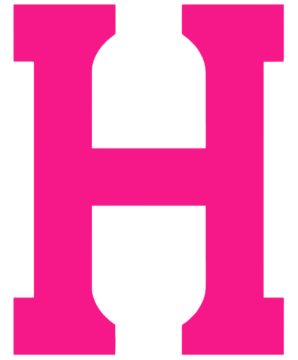 Harvard Crimson Hot Pink Alternate Logo Premium DieCut Vinyl Decal PICK SIZE