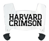 Harvard Crimson Mini Football Helmet Visor Shield w/ Clips - PICK VISOR & LOGO COLOR