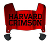 Harvard Crimson Mini Football Helmet Visor Shield w/ Clips - PICK VISOR & LOGO COLOR