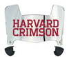 Harvard Crimson Mini Football Helmet Visor Shield w/ Clips - PICK VISOR & LOGO COLOR