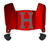Harvard Crimson Mini Football Helmet Visor Shield w/ Clips - PICK VISOR & LOGO COLOR