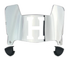 Harvard Crimson Mini Football Helmet Visor Shield w/ Clips - PICK VISOR & LOGO COLOR