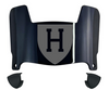 Harvard Crimson Mini Football Helmet Visor Shield w/ Clips - PICK VISOR & LOGO COLOR