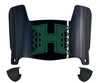 Hawaii Warriors Mini Football Helmet Visor Shield w/ Clips - PICK VISOR & LOGO COLOR
