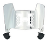 Hawaii Warriors Mini Football Helmet Visor Shield w/ Clips - PICK VISOR & LOGO COLOR