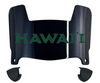 Hawaii Warriors Mini Football Helmet Visor Shield w/ Clips - PICK VISOR & LOGO COLOR