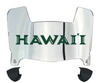 Hawaii Warriors Mini Football Helmet Visor Shield w/ Clips - PICK VISOR & LOGO COLOR