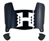 Hawaii Warriors Mini Football Helmet Visor Shield w/ Clips - PICK VISOR & LOGO COLOR
