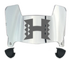 Hawaii Warriors Mini Football Helmet Visor Shield w/ Clips - PICK VISOR & LOGO COLOR