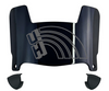 Hawaii Warriors Mini Football Helmet Visor Shield w/ Clips - PICK VISOR & LOGO COLOR
