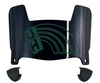 Hawaii Warriors Mini Football Helmet Visor Shield w/ Clips - PICK VISOR & LOGO COLOR