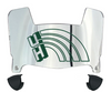 Hawaii Warriors Mini Football Helmet Visor Shield w/ Clips - PICK VISOR & LOGO COLOR