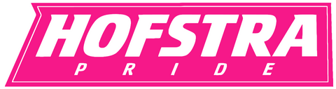 Hofstra Pride Hot Pink Team Name Logo Premium DieCut Vinyl Decal PICK SIZE