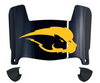Hofstra Pride Mini Football Helmet Visor Shield w/ Clips - PICK VISOR & LOGO COLOR