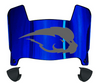 Hofstra Pride Mini Football Helmet Visor Shield w/ Clips - PICK VISOR & LOGO COLOR