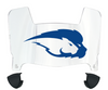 Hofstra Pride Mini Football Helmet Visor Shield w/ Clips - PICK VISOR & LOGO COLOR