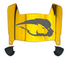 Hofstra Pride Mini Football Helmet Visor Shield w/ Clips - PICK VISOR & LOGO COLOR