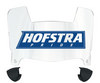 Hofstra Pride Mini Football Helmet Visor Shield w/ Clips - PICK VISOR & LOGO COLOR