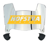 Hofstra Pride Mini Football Helmet Visor Shield w/ Clips - PICK VISOR & LOGO COLOR