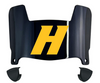 Hofstra Pride Mini Football Helmet Visor Shield w/ Clips - PICK VISOR & LOGO COLOR