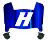 Hofstra Pride Mini Football Helmet Visor Shield w/ Clips - PICK VISOR & LOGO COLOR