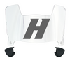 Hofstra Pride Mini Football Helmet Visor Shield w/ Clips - PICK VISOR & LOGO COLOR