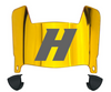 Hofstra Pride Mini Football Helmet Visor Shield w/ Clips - PICK VISOR & LOGO COLOR