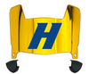 Hofstra Pride Mini Football Helmet Visor Shield w/ Clips - PICK VISOR & LOGO COLOR