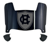 Holy Cross Crusaders Mini Football Helmet Visor Shield w/ Clips - PICK VISOR & LOGO COLOR