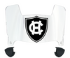 Holy Cross Crusaders Mini Football Helmet Visor Shield w/ Clips - PICK VISOR & LOGO COLOR