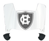 Holy Cross Crusaders Mini Football Helmet Visor Shield w/ Clips - PICK VISOR & LOGO COLOR