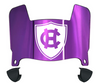 Holy Cross Crusaders Mini Football Helmet Visor Shield w/ Clips - PICK VISOR & LOGO COLOR