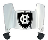 Holy Cross Crusaders Mini Football Helmet Visor Shield w/ Clips - PICK VISOR & LOGO COLOR