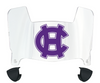 Holy Cross Crusaders Mini Football Helmet Visor Shield w/ Clips - PICK VISOR & LOGO COLOR