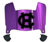 Holy Cross Crusaders Mini Football Helmet Visor Shield w/ Clips - PICK VISOR & LOGO COLOR