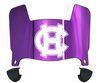 Holy Cross Crusaders Mini Football Helmet Visor Shield w/ Clips - PICK VISOR & LOGO COLOR