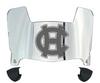 Holy Cross Crusaders Mini Football Helmet Visor Shield w/ Clips - PICK VISOR & LOGO COLOR