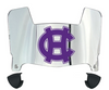 Holy Cross Crusaders Mini Football Helmet Visor Shield w/ Clips - PICK VISOR & LOGO COLOR