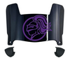 Holy Cross Crusaders Mini Football Helmet Visor Shield w/ Clips - PICK VISOR & LOGO COLOR