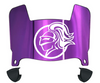 Holy Cross Crusaders Mini Football Helmet Visor Shield w/ Clips - PICK VISOR & LOGO COLOR