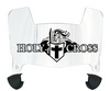 Holy Cross Crusaders Mini Football Helmet Visor Shield w/ Clips - PICK VISOR & LOGO COLOR