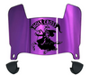 Holy Cross Crusaders Mini Football Helmet Visor Shield w/ Clips - PICK VISOR & LOGO COLOR