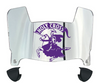 Holy Cross Crusaders Mini Football Helmet Visor Shield w/ Clips - PICK VISOR & LOGO COLOR
