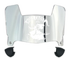 Holy Cross Crusaders Mini Football Helmet Visor Shield w/ Clips - PICK VISOR & LOGO COLOR