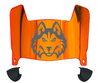 Houston Christian Huskies Mini Football Helmet Visor Shield w/ Clips - PICK VISOR & LOGO COLOR