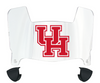 Houston Cougars Mini Football Helmet Visor Shield w/ Clips - PICK VISOR & LOGO COLOR