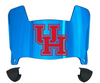 Houston Cougars Mini Football Helmet Visor Shield w/ Clips - PICK VISOR & LOGO COLOR