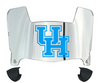 Houston Cougars Mini Football Helmet Visor Shield w/ Clips - PICK VISOR & LOGO COLOR