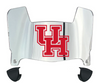 Houston Cougars Mini Football Helmet Visor Shield w/ Clips - PICK VISOR & LOGO COLOR