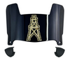 Houston Oilers Retro Limited Edition Mini Football Helmet Visor Shield w/ Clips - PICK VISOR & LOGO COLOR